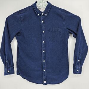 Vineyard Vines‎ Shirt Mens Medium Slim Fit Murray Button Down Long Sleeve Blue